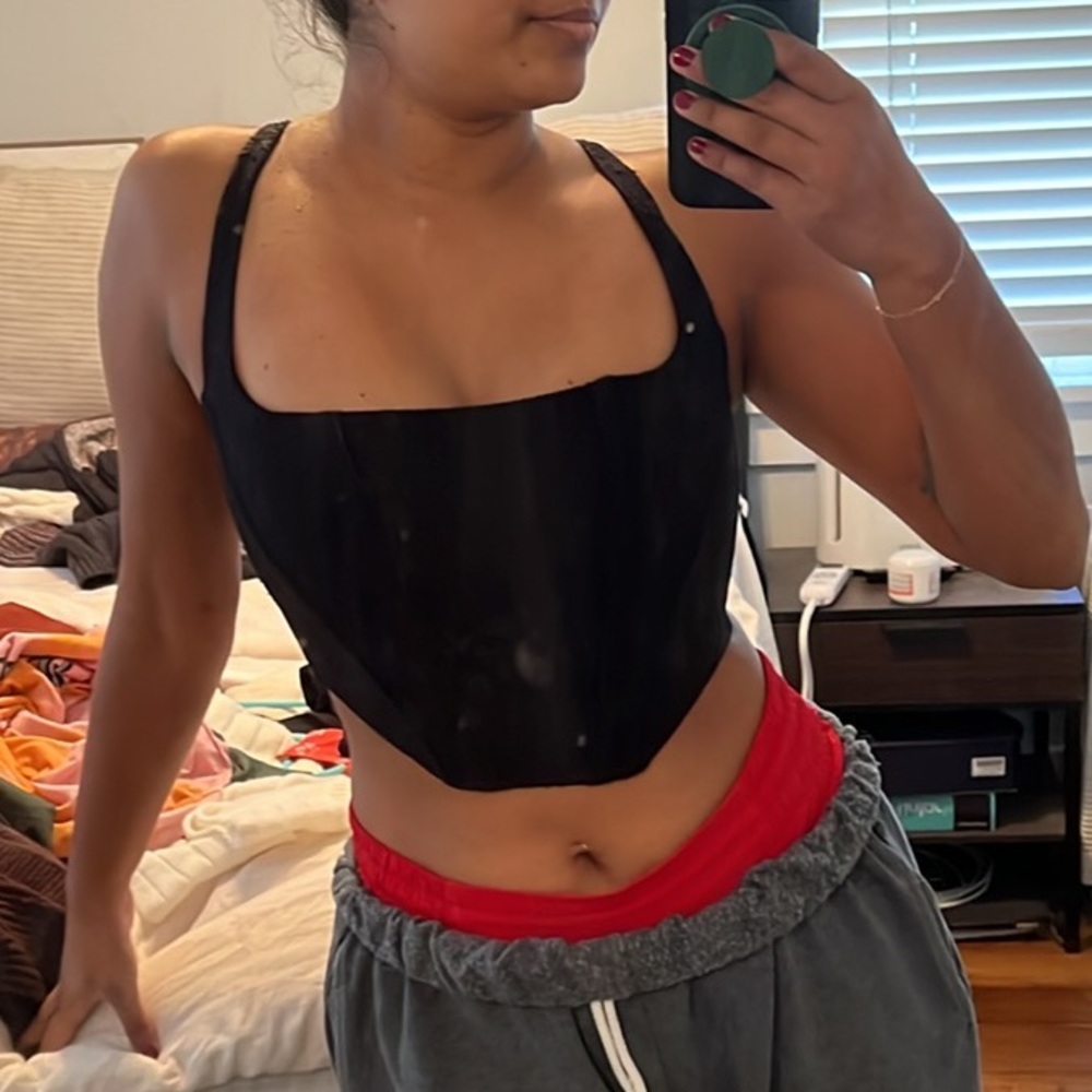 UO Out From Under lace corset top